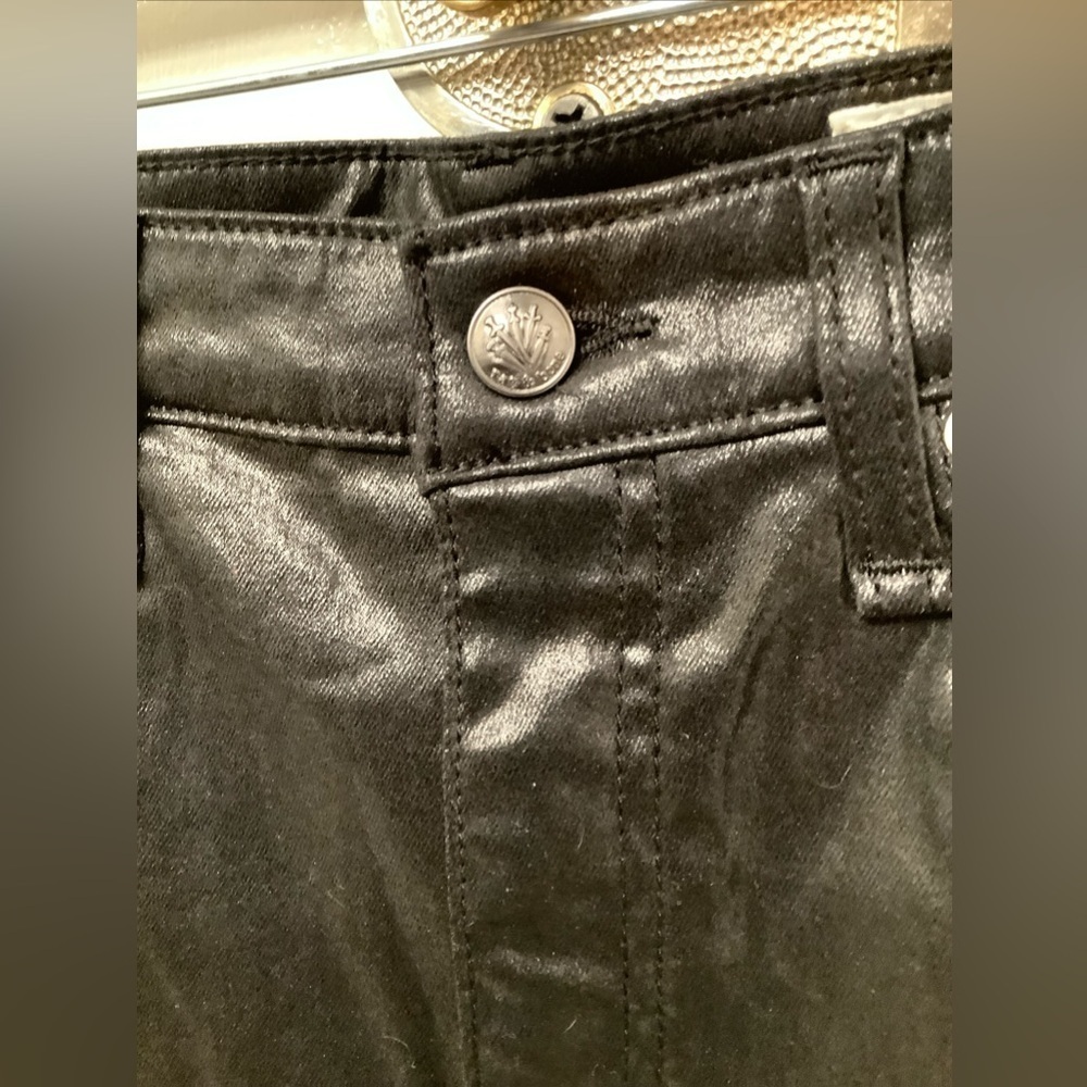 Rag & Bone Nina High Rise Women’s Skinny Jeans In Coated Black​​​​​​​ - Picture 7 of 15